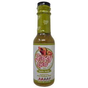 Jersey Girl Garlic Verde Hot Sauce Sodium Free – 5oz.