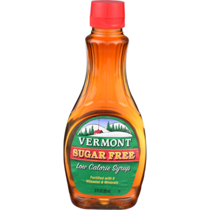 Maple Grove – Syrup, Sugar-Free Vermont Pancake, 12 Oz – Pack of 12