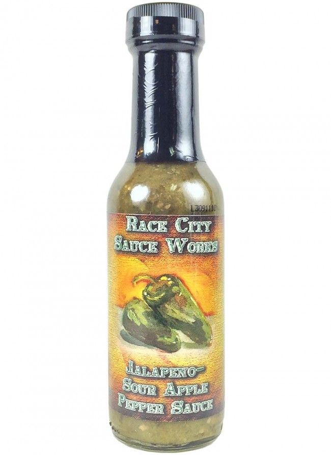 Race City Sauce Works Jalapeno-Sour Apple Pepper Sauce, 5oz.