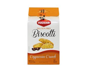 Haddar Gluten Free Biscotti Cappuccino Crunch, 7 oz.