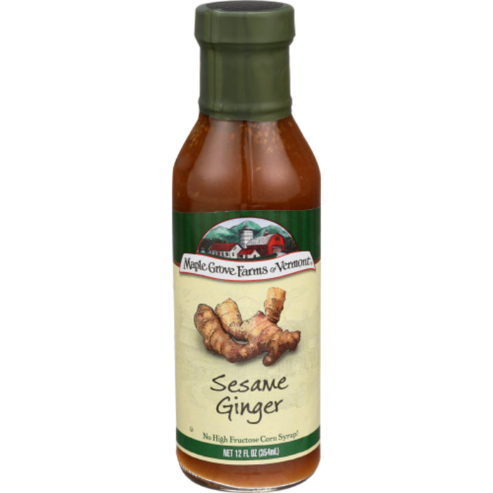 Maple Grove – Dressing, Sesame Ginger, 12 Oz – Pack of 6