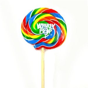 Rainbow Whirly Pops – 6 oz.