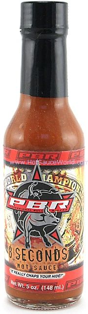 Pro Bull Riders 8 Seconds of Hell Hot Sauce, 5oz.
