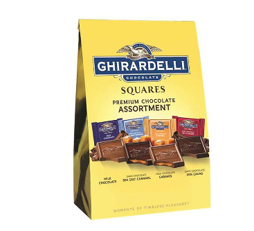 Ghirardelli Premium Square Chocolate Assortment, 18.1 oz.