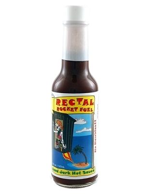 Rectal Rocket Fuel Island Jerk Hot Sauce, 5oz.