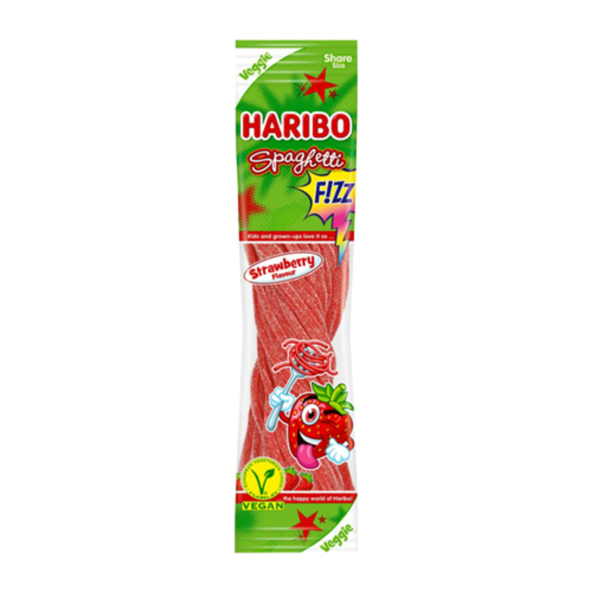 Haribo Spaghetti Fizz – Strawberry