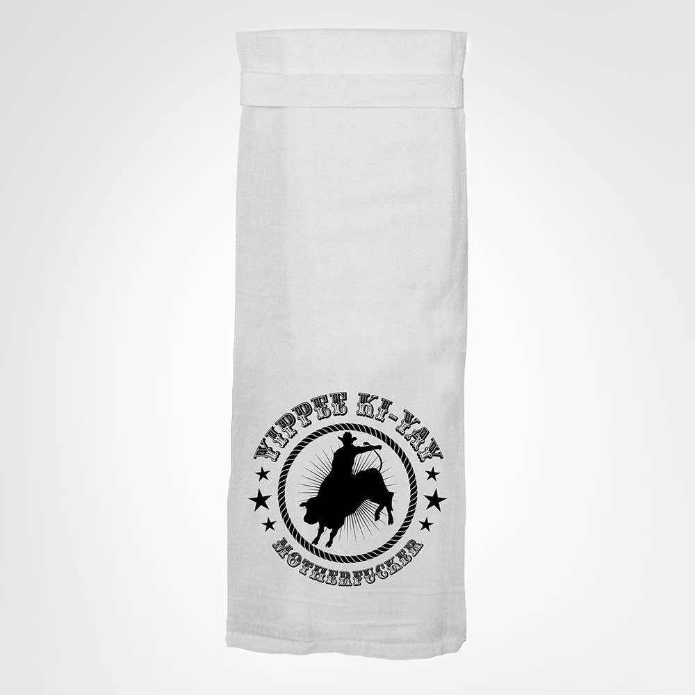 Twisted Wares – Yippee Ki-Yay Motherfuckers KITCHEN TOWEL