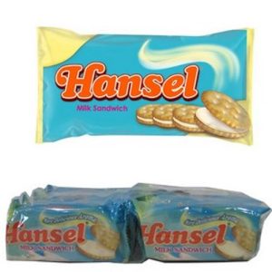 Rebisco – Hansel Sandwich Milk – 10 Pack