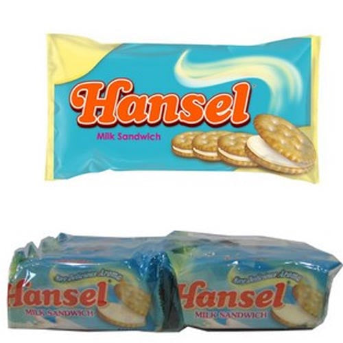 Rebisco – Hansel Sandwich Milk – 10 Pack