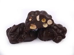 Asher’s Dark Chocolate Peanut Clusters
