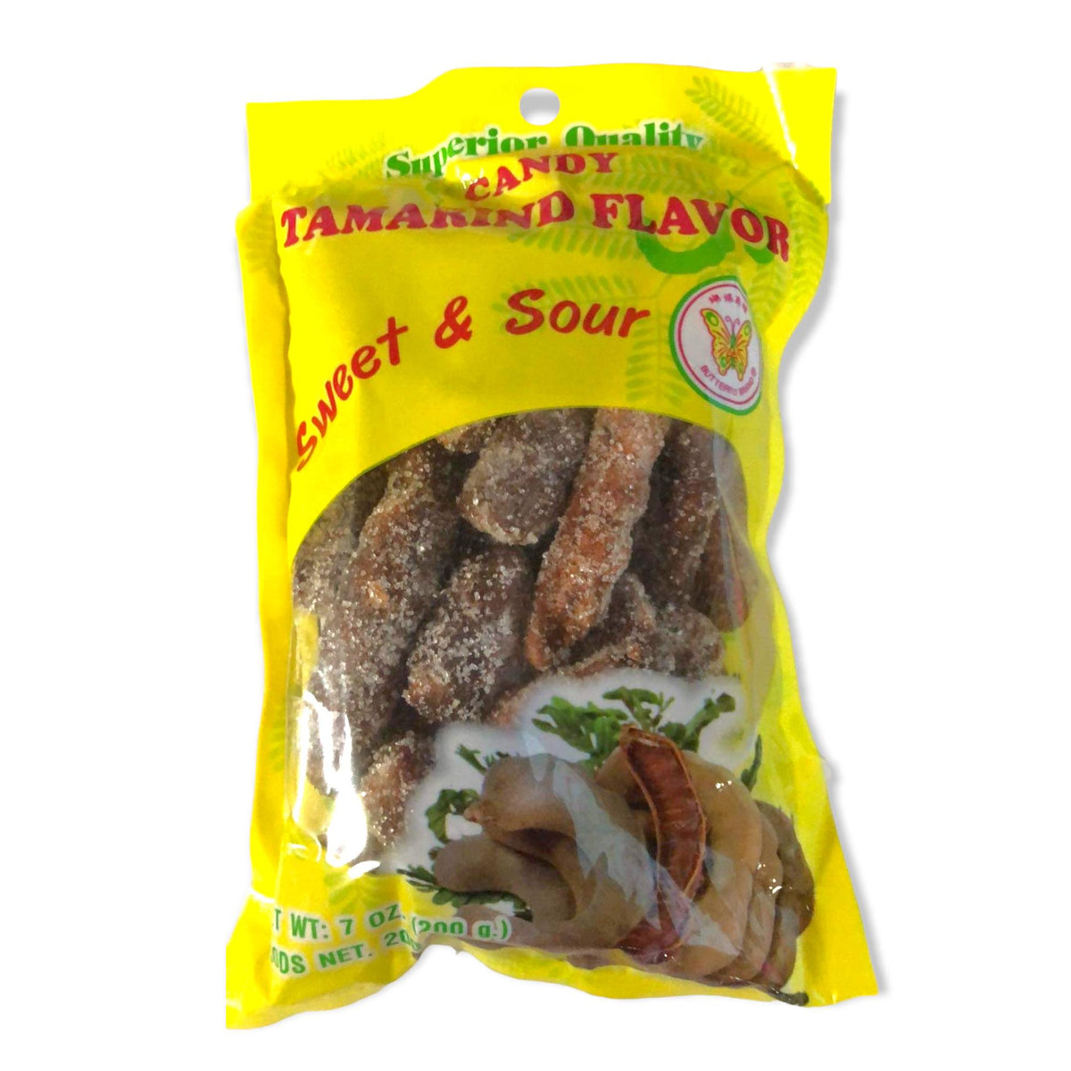 Butterfly Brand – Tamarind Flavor Candy – Sweet and Sour – 200 G