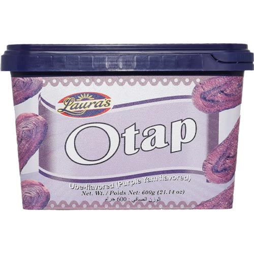 Laura’s – Otap – Ube Flavored (Purple Yam Flavored) Bin – 600 G