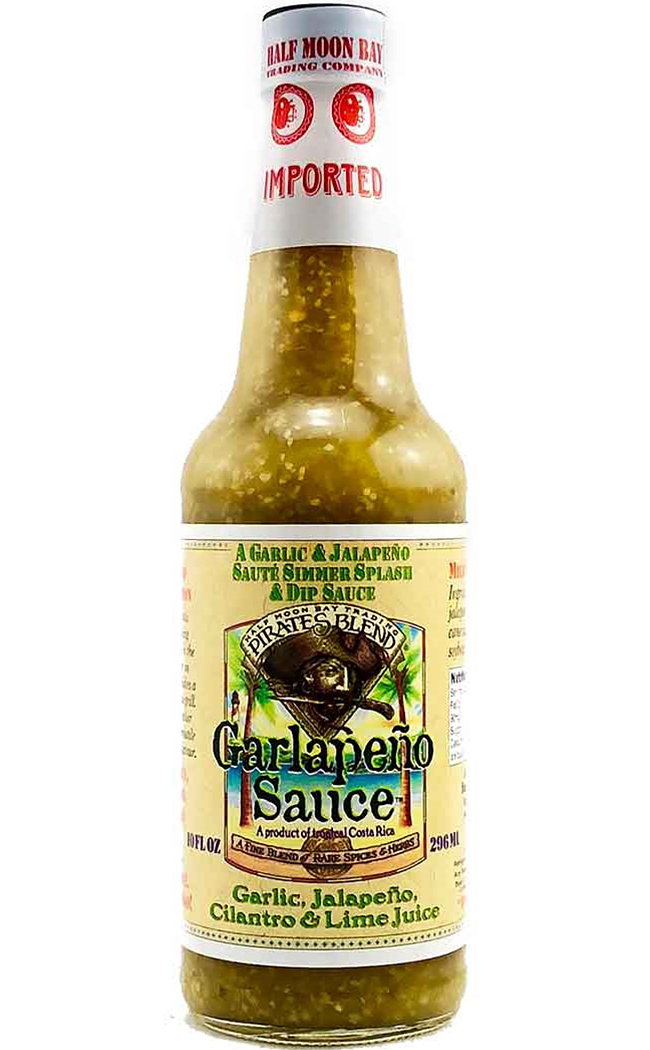 Caribbean Condiment Pirates Blend Garlapeno Sauce