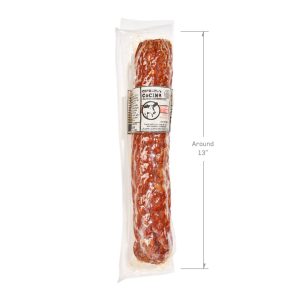 Charlito’s Cocina Chorizo Largo – Foodservice Dry Cured Mild Chorizo – 6 x 1.5 LB