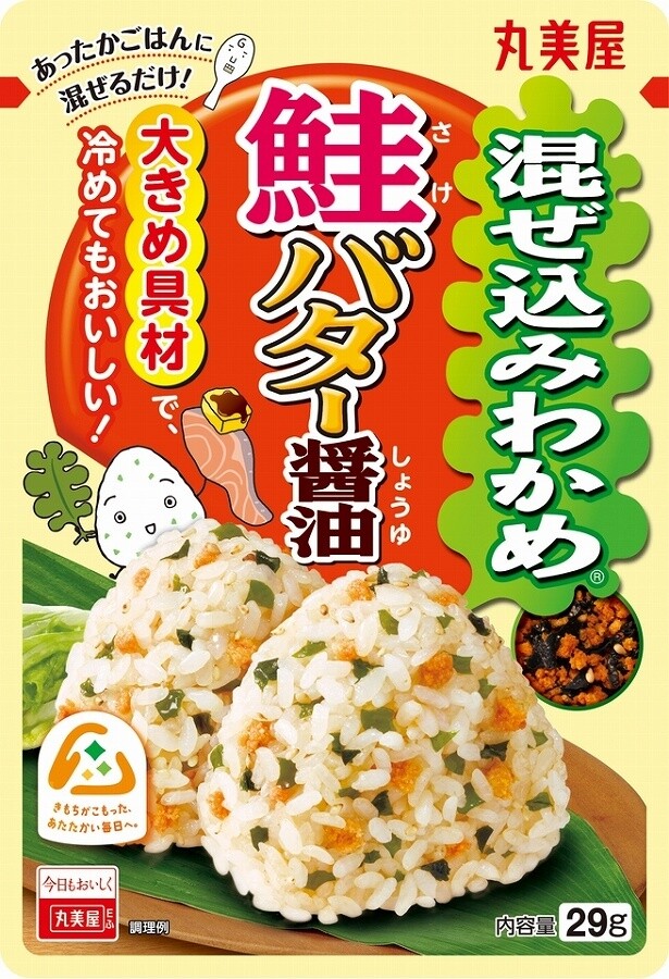 Marumiya, Mazekomi Wakame, Sake Butter Shoyu, Salmon and Butter Soy Sauce, 29g