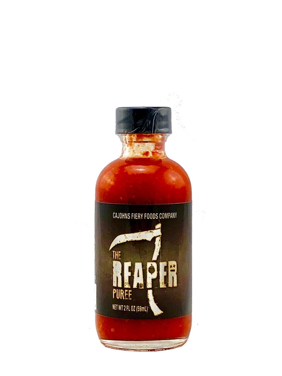 Hot Sauce The Reaper Puree 2 oz Heat 10 +++CaJohns Fiery Foods North C