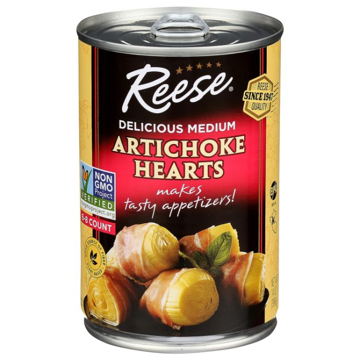 Reese – Artichoke Hearts, 6-8 Count, 14 Oz | Pack of 12