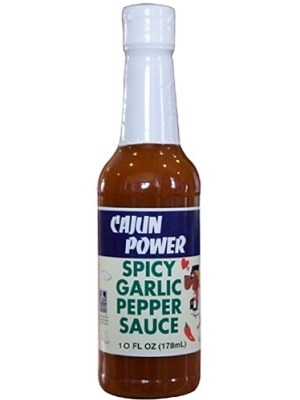 Cajun Power Spicy Garlic Pepper Sauce