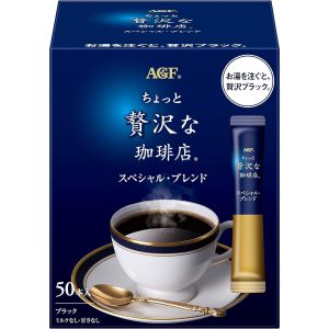 AGF Luxury Coffee Shop Stick Black Special Blend 50 Stick Made in JAPAN – Tokyo Sakura Mall
