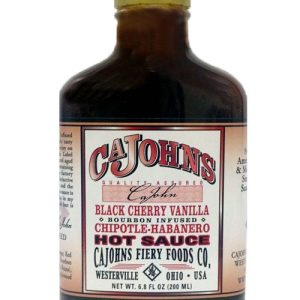 Cajohns Black Cherry Vanilla Hot Sauce, 6.8oz.