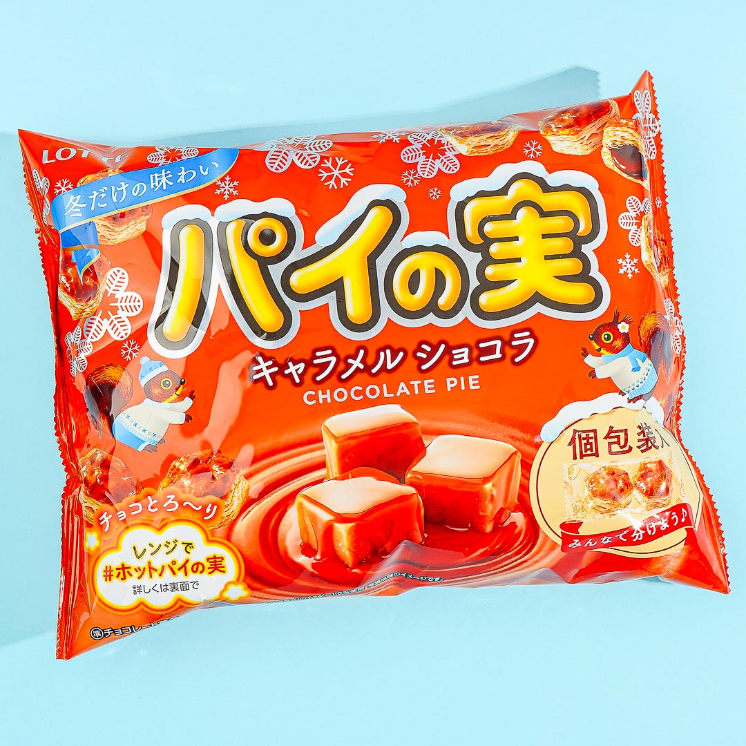 Lotte Pai no Mi Pastries Share Pack – Caramel Chocolate