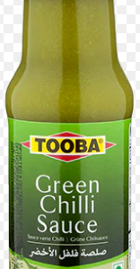 Tooba Green Chilli Sauce 280g (9.87oz)