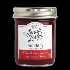 Small Batch Kitchen Sour Cherry Fruit Spread Jars – 12 jars x 8 oz