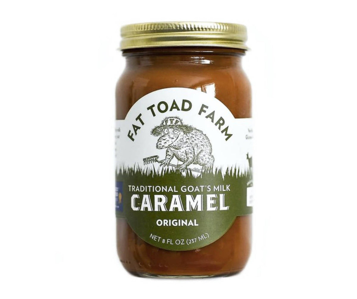 Fat Toad Farm Original Goat’s Milk Caramel Jars – 12 x 8oz