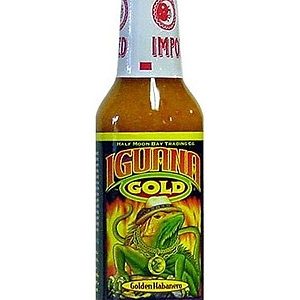 Iguana Gold Golden Habanero Island Pepper Sauce
