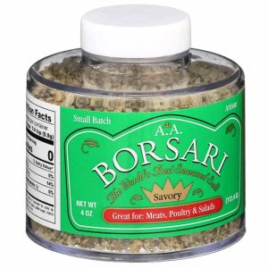 Borsari – Seasoning Salt, 4oz | Multiple Flavors