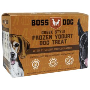Boss Dog Brand Inc – Yogurt Frozen Pumpkin Cinnamon, 14 oz – Pack of 1