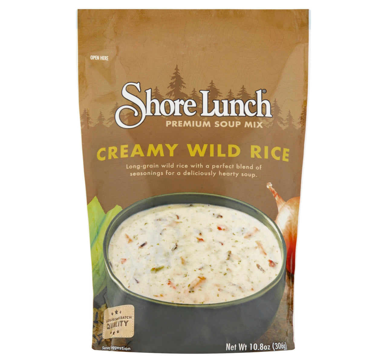 Shore Lunch Creamy Wild Rice Soup Mix – 10.8oz