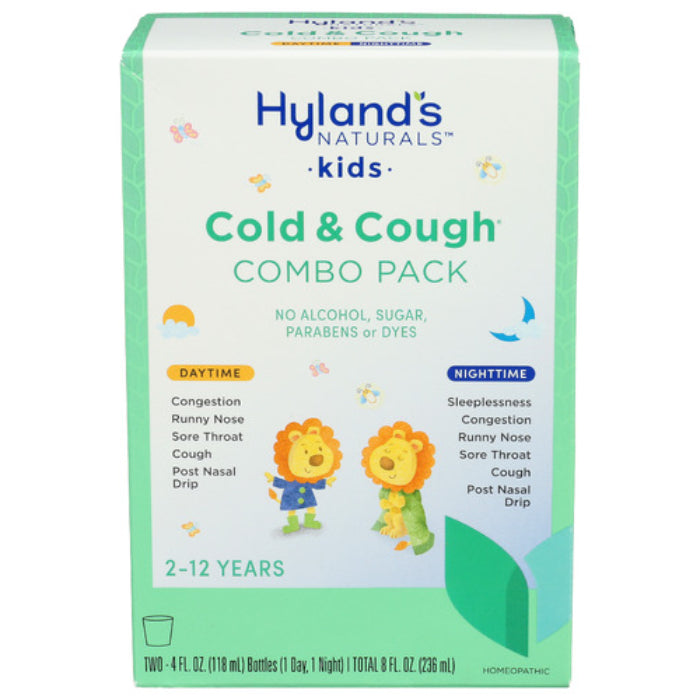 HYLAND – COUGH COLD DUAL PACK KIDS 8 OZ – Pack of 1