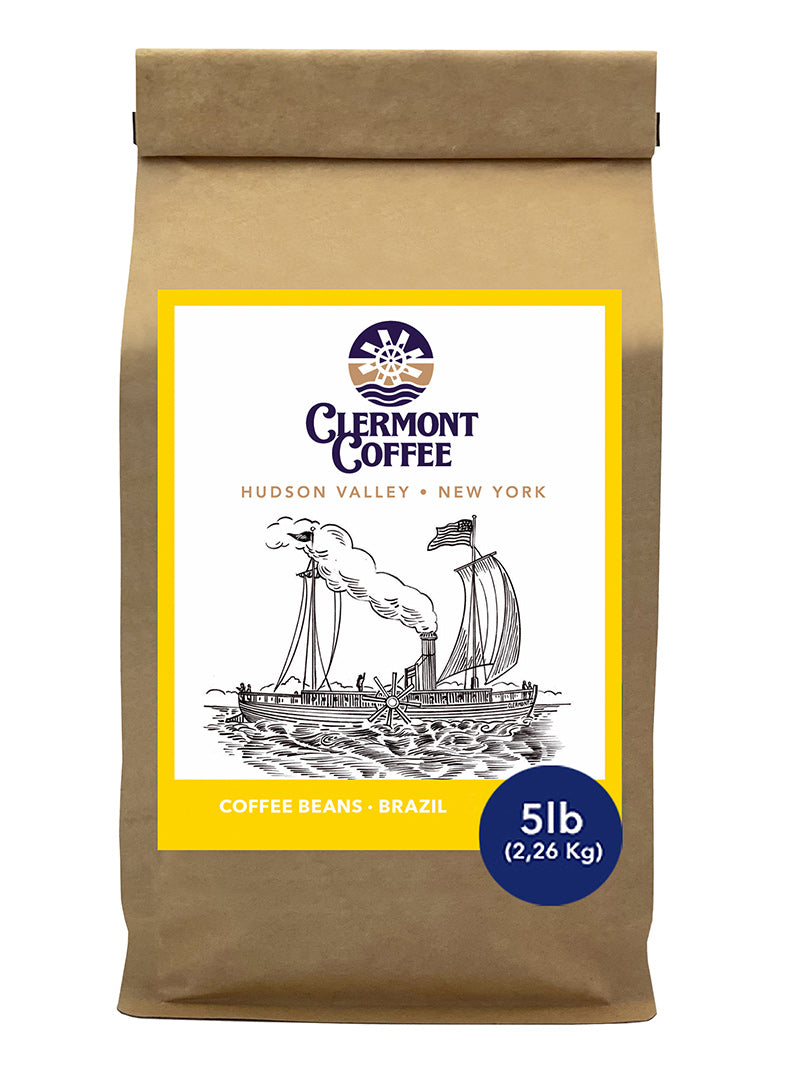 Clermont Coffee Brazil bag – 5lb (2,26kg)