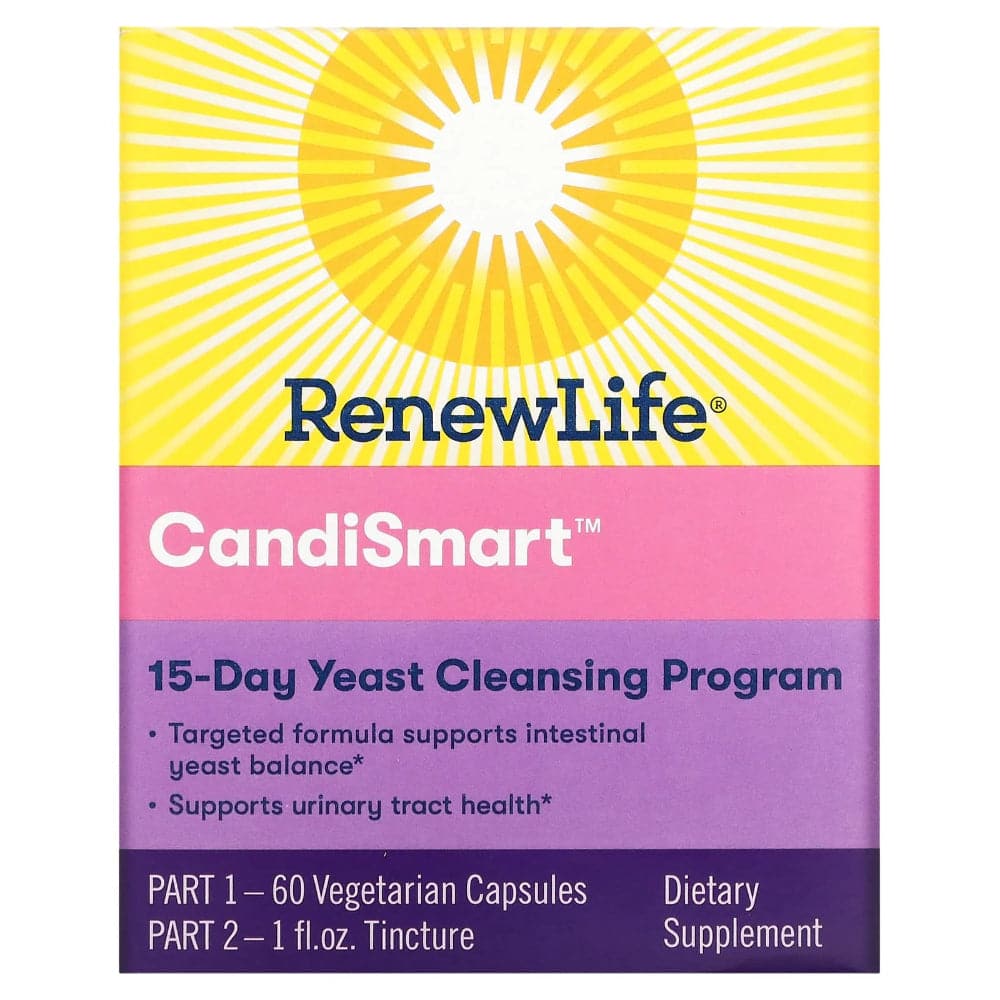 Renew Life – CandiSmart Yeast Cleansing Formula – 1pc