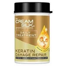 Cream Silk Gold Tub Keratin 650ML