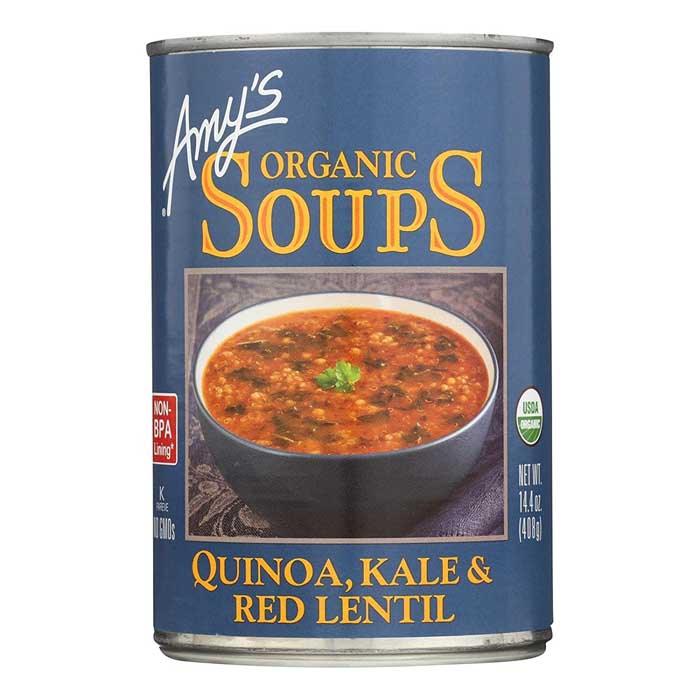 Buy Amy’s Red Lentil Kale Quinoa Soup | PlantX US
