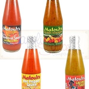 Matouk’s West Indian Hot Sauces 4 Pack