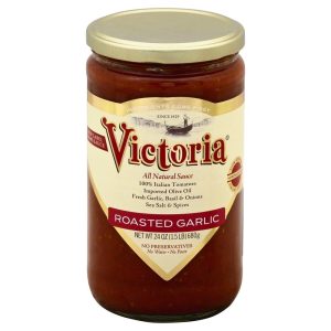 Victoria Sauce Roasted Garlic 24oz – Pack Of 6