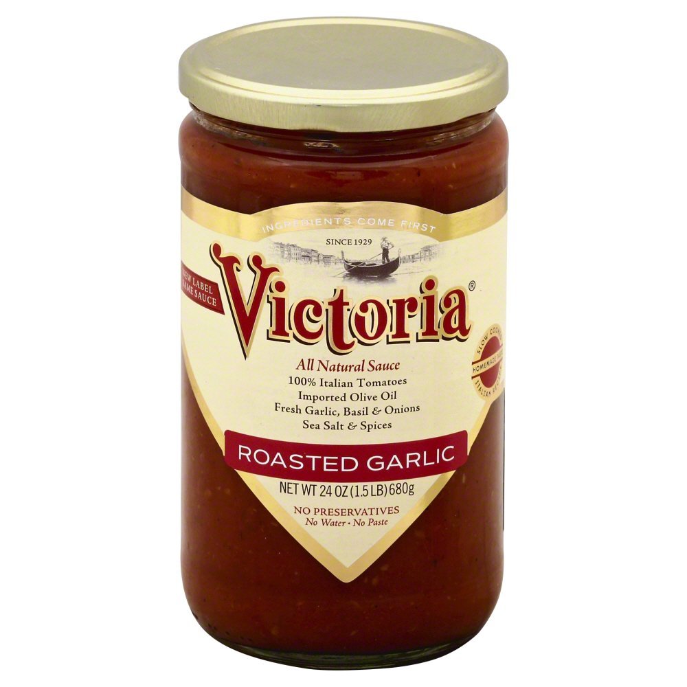 Victoria Sauce Roasted Garlic 24oz – Pack Of 6