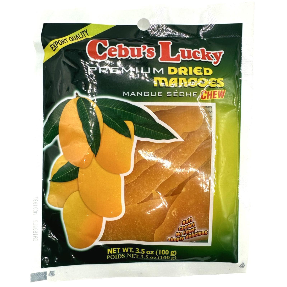 Cebu’s Lucky – Premium Dried Mangoes Chew – 100 G