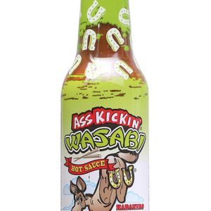 Ass Kickin Wasabi Horseradish Hot Sauce, 5oz.