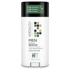 Andalou Naturals – Men Botanical Deodorant Highland Pine, 2.65 oz