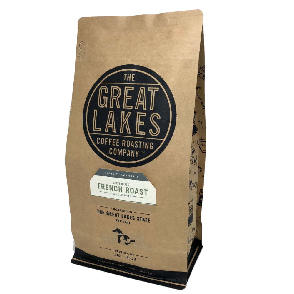 Great Lakes Coffee – Roasting Coffee Whole bean French Roast 12 OZ – (