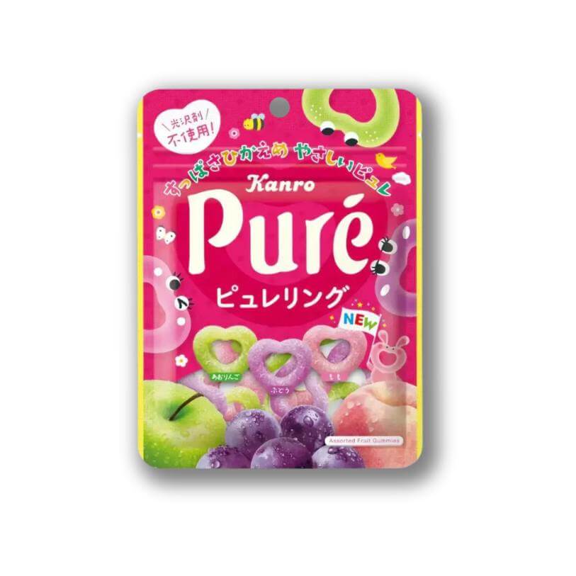 Pure Ring Heart Gummy – Assorted Fruits