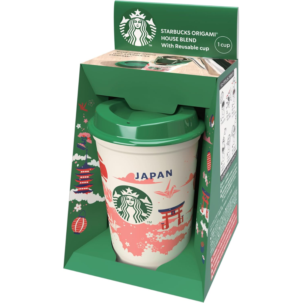 Starbucks Japan Exclusive Reusable Cup with House Blend Coffee – Tokyo Sakura Mall