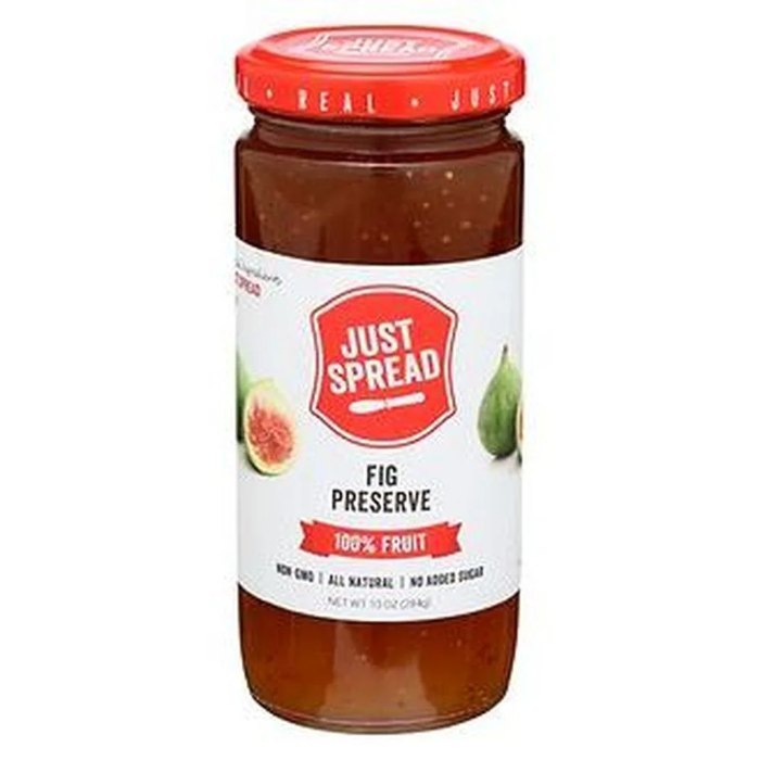 Just Spread – Preserve 100pct Fruit Fig 10 Oz – Pack Of 6