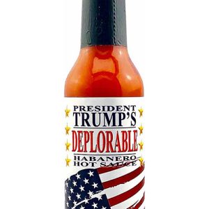 President Trump’s DEPLORABLE Habanero Hot Sauce, 5oz.