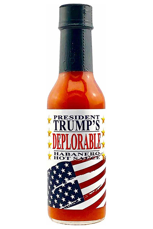 President Trump’s DEPLORABLE Habanero Hot Sauce, 5oz.