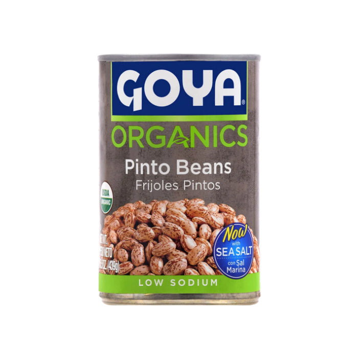 Goya – Organic Pinto Beans, 15.5 Oz (Pack of 24)